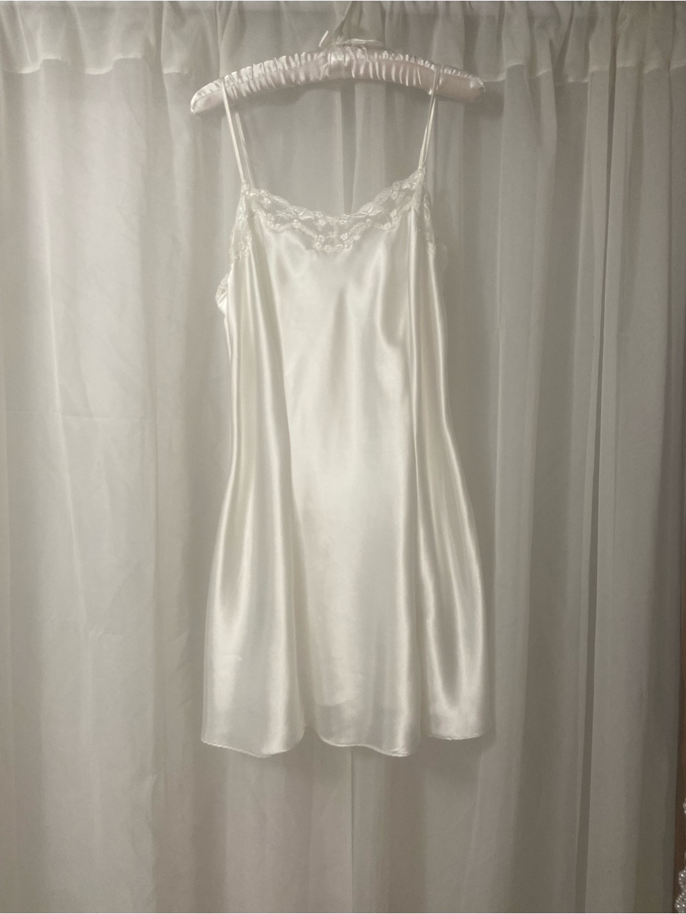 Vintage Versailles satin slip